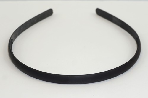 Opaska damska wąska jednokolorowa