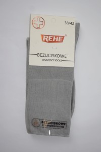 Skarpety damskie bezuciskowe 