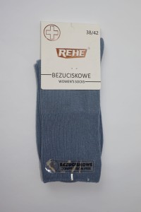 Skarpety damskie bezuciskowe 