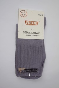Skarpety damskie bezuciskowe 