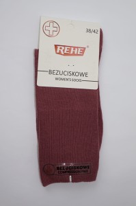 Skarpety damskie bezuciskowe 