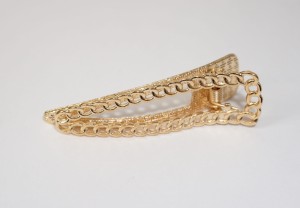 Spinka do włosów łańcuch drobny splot 