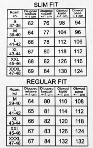 Koszula męska długi rękaw SLIM FIT w oryginalny wzór