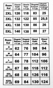 Koszula męska długi rękaw wiosenny wzór