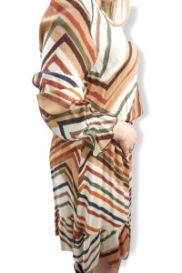 Sukienka pasy wiązanie talia