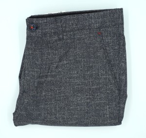 Spodnie męskie eleganckie melanż 