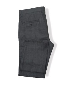 Spodnie męskie eleganckie struktura len