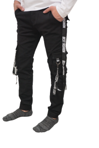 Spodnie męskie joggery bojówki