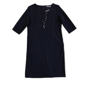 Sukienka ołówkowa z cekinową aplikacją