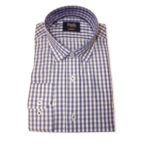 Koszula męska długi rękaw krata 