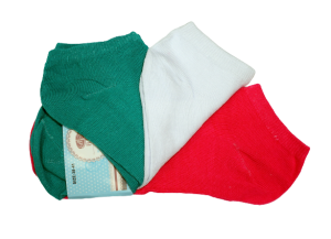 Skarpety damskie stopki jednokolorowe 3-pak