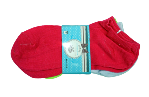 Skarpety damskie stopki jednokolorowe 3-pak