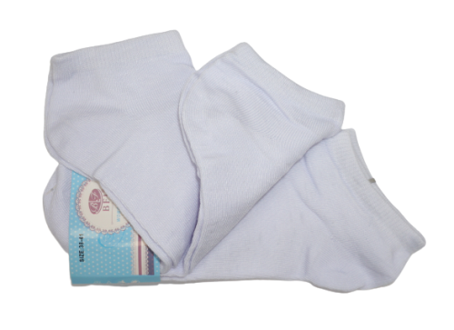 Skarpety damskie stopki jednolite 3-pak