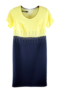 Garsonka dwuczęściowa cyrkonie i perełki