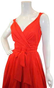 Sukienka midi z połyskiem