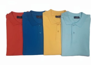 Polo męskie krótki rękaw mix kolorów