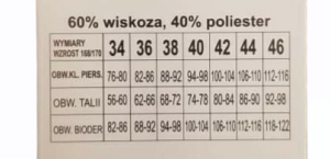 Sukienka wzór kwiaty długi rękaw
