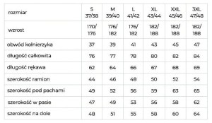 Koszula męska długi rękaw SLIM FIT wzór jesienne kwiaty