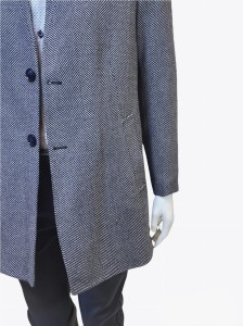 Płaszcz męski klasyczny pasy GATONE