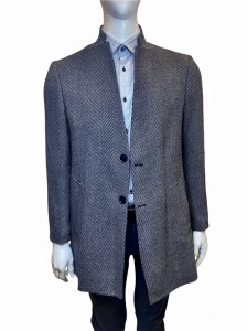 Płaszcz męski klasyczny pasy GATONE