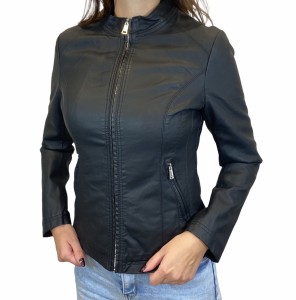 Kurtka damska eko skóra klasyczny krój 