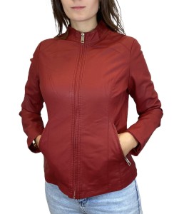 Kurtka damska eko skóra klasyczny krój 