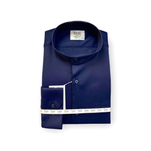 Koszula męska długi rękaw Slim Fit stójka 