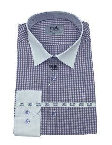 Koszula męska SLIM FIT krata typu vichy 