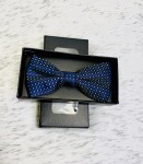 Mucha męska wzór kolorowe kropeczki