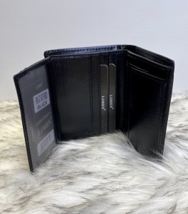 Portfel męski skóra naturalna mały pion