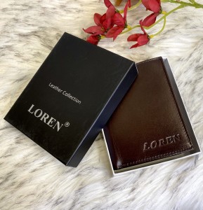 Portfel męski skóra naturalna mały pion