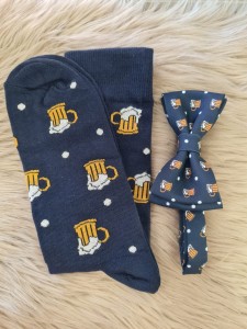 Zestaw mucha plus skarpety motyw PIWO