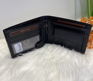 Portfel męski skóra naturalna poziomy