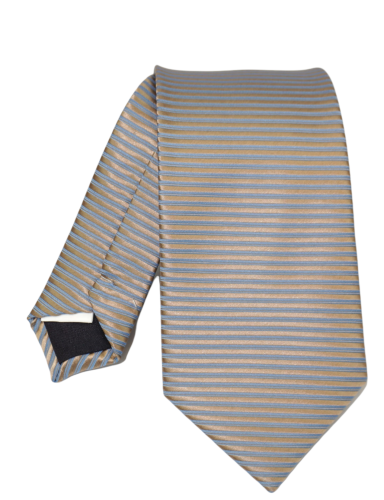 Krawat męski w poziome paski