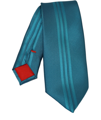 Krawat męski w pionowe paski