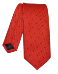 Krawat męski wzór kropki