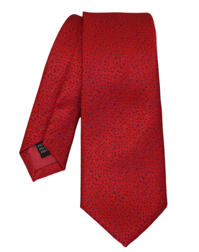 Krawat męski w drobny wzór