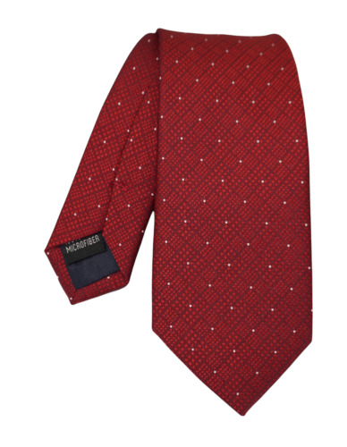 Krawat męski wzór kropki