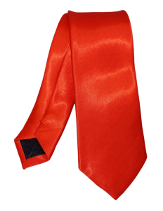 Krawat męski jednokolorowy