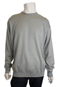 Sweter męski konik okrągły dekolt
