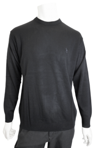 Sweter męski konik okrągły dekolt Plus Size