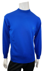 Sweter męski konik okrągły dekolt Plus Size