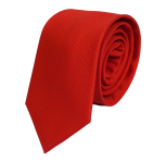 Krawat męski jednokolorowy w mikrowzór