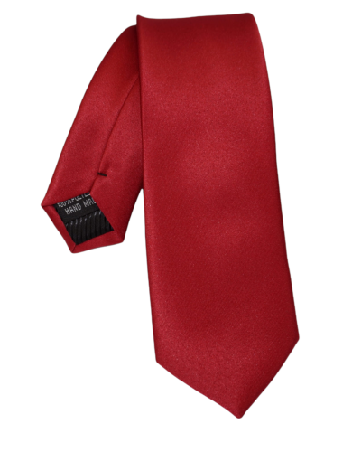 Krawat męski jednokolorowy w mikrowzór