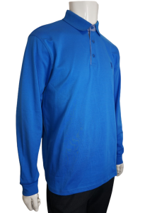 Polo męskie długi rękaw