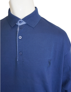 Polo męskie długi rękaw