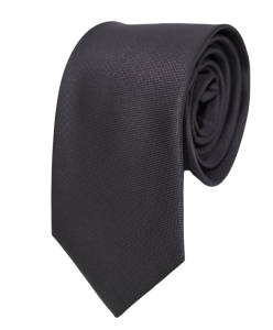 Krawat męski jednokolorowy w mikrowzór
