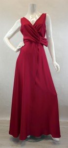 Sukienka OPRAH maxi z kokardą w pasie 