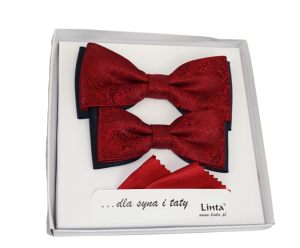 Muchy TATA SYN z poszetką orientalny wzór