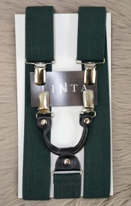 Szelki męskie jednokolorowe szerokie